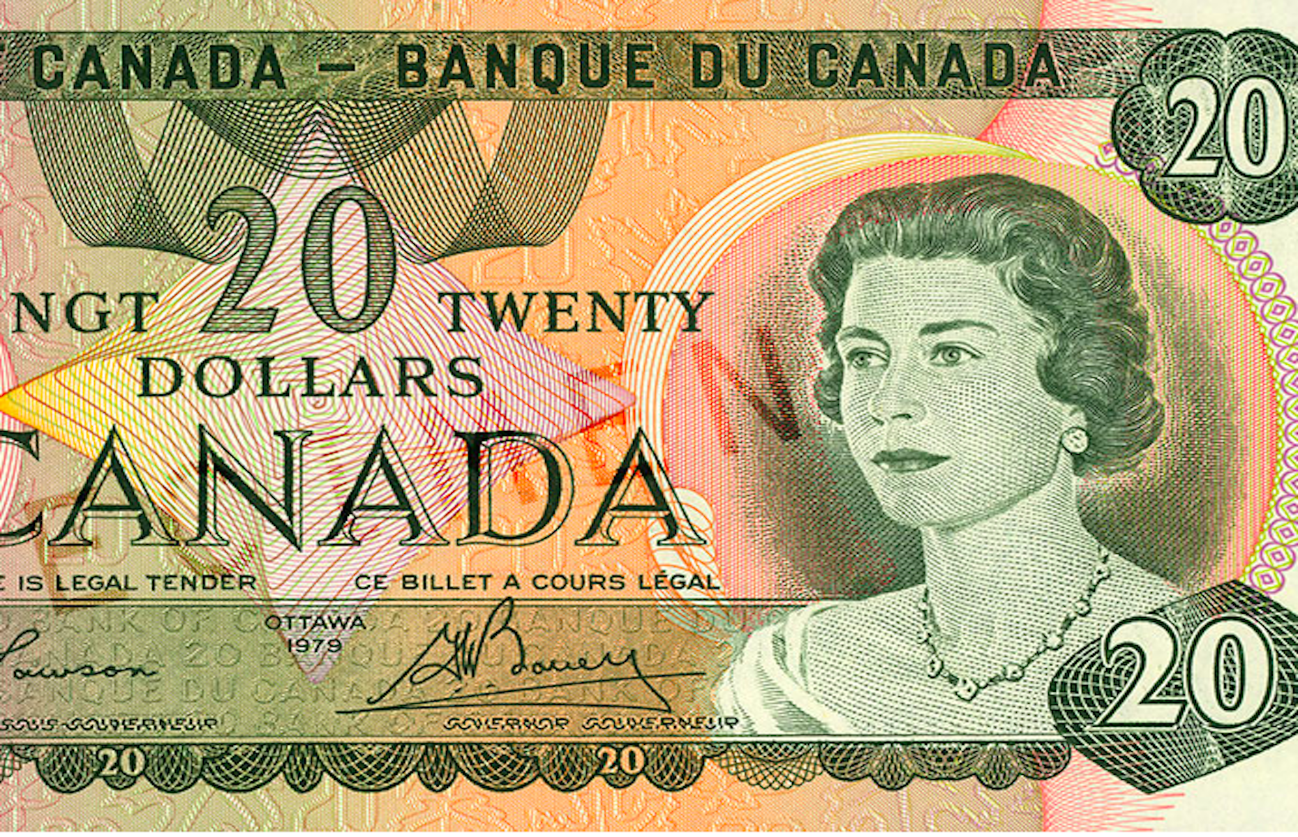 Canadian $20 note (1970)
